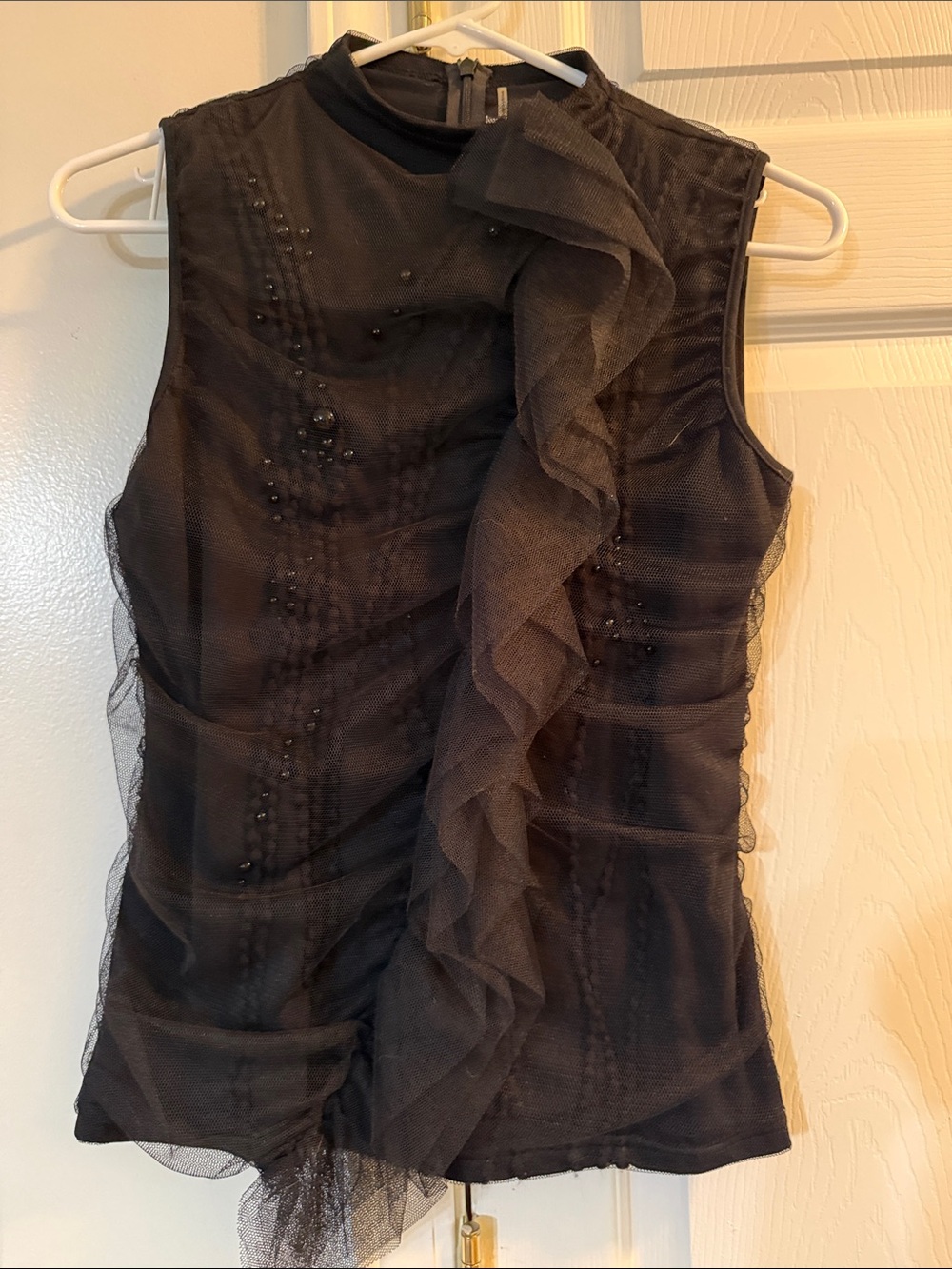 Teri Jon Sleeveless Blouse